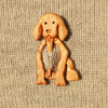 Broche Broche avec Motif Animal en Bois